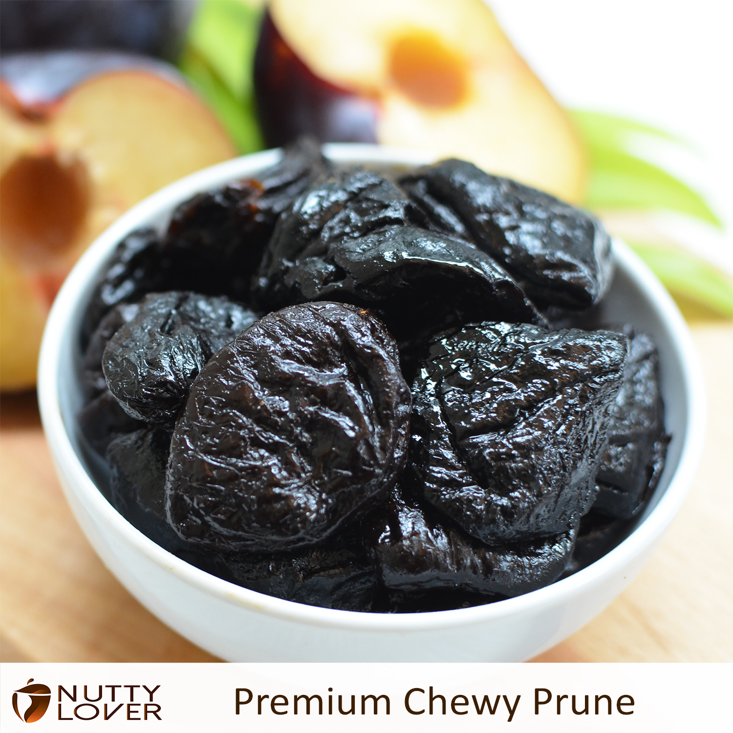 1kg Premium Chewy Prune Pitted Usa 2 X 500gram Nutty Lover