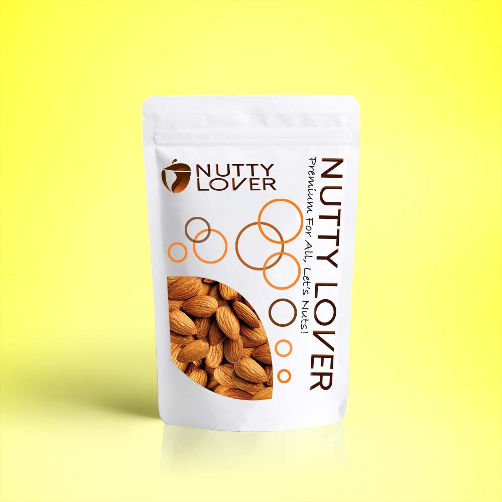 1KG Natural RAW Almond USA Nut (2 x 500gram) - Nutty Lover